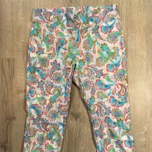 Women’s Spandex Capris Designer Size 14